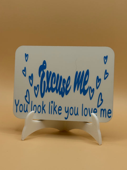 you look like you love me  2 x 3