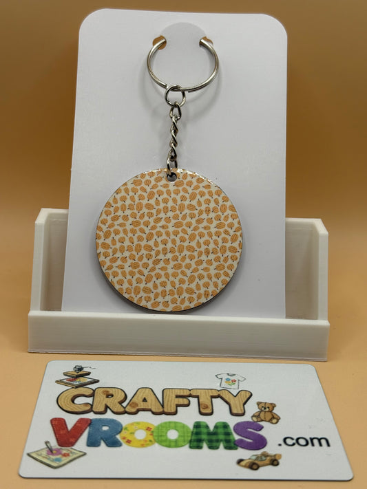 Round keychain - fall vibes
